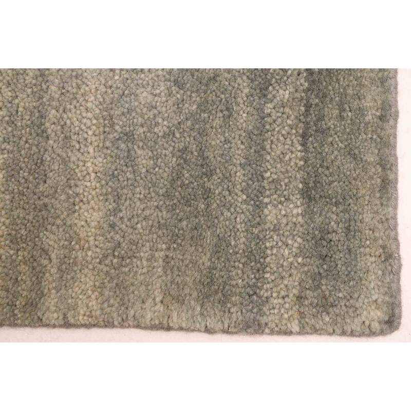 ECARPETGALLERY Hand-knotted Peshawar Ziegler Grey Wool Rug - 5'1 x 7'1