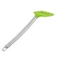preview thumbnail 4 of 12, Kitchen Stainless Steel Handle Silicone Slotted Pancake Turner Spatula - 12.6" x 3.3" x 0.6"(L*W*T)