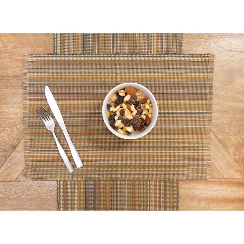 Cedar Stripes Placemat Set 6