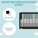 preview thumbnail 6 of 4, Dream On Me Hygge 5-in-1 Convertible Crib - Matte Black Vintage