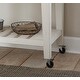 preview thumbnail 2 of 7, Cottonvile Two Tone Kitchen Cart on Casters by Greyson Living