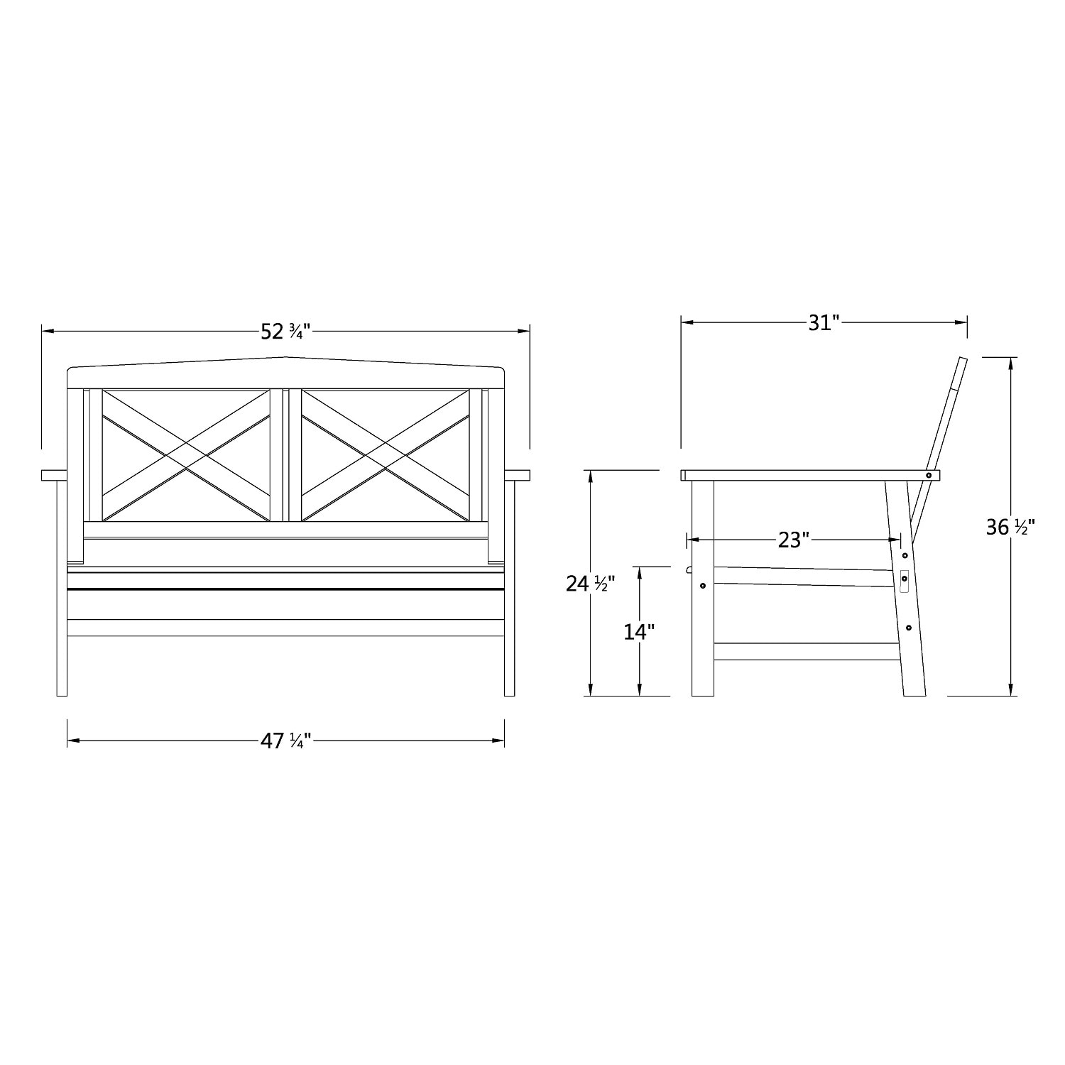 Bondholmen loveseat 2025