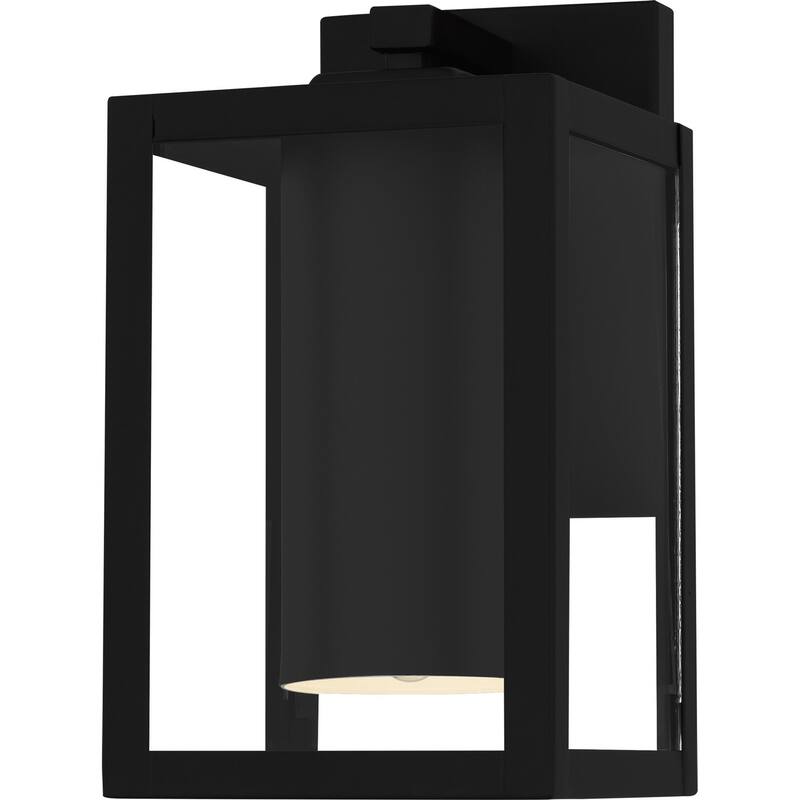 Earth Black LED Outdoor Wall Lantern from the Westover Collection