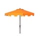 preview thumbnail 4 of 8, SAFAVIEH Outdoor Living Zimmerman 11Ft Round Market Umbrella Orange
