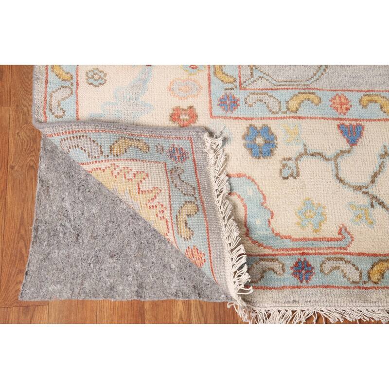 Oushak Oriental Area Rug Handmade Wool Carpet - 8'2" x 9'7"