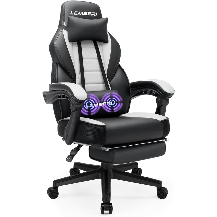 BOSSIN Racing Style Gaming Chair,400 lbs Big and Tall gamer chair High Back Computer Chair