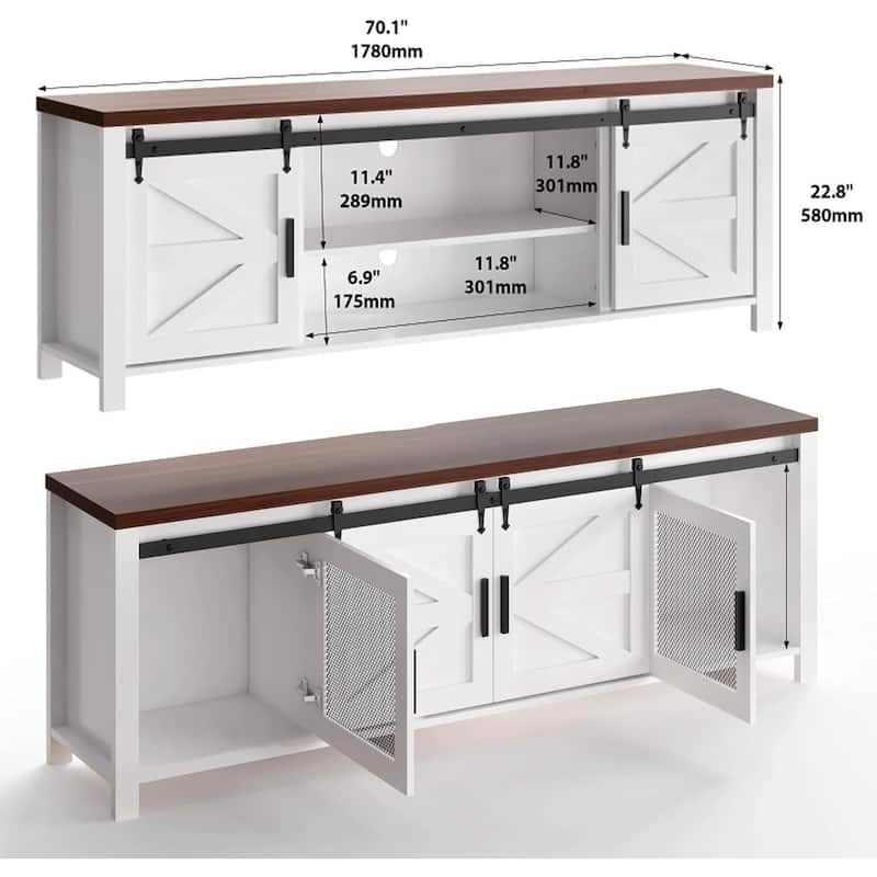 Farmhouse TV Stand