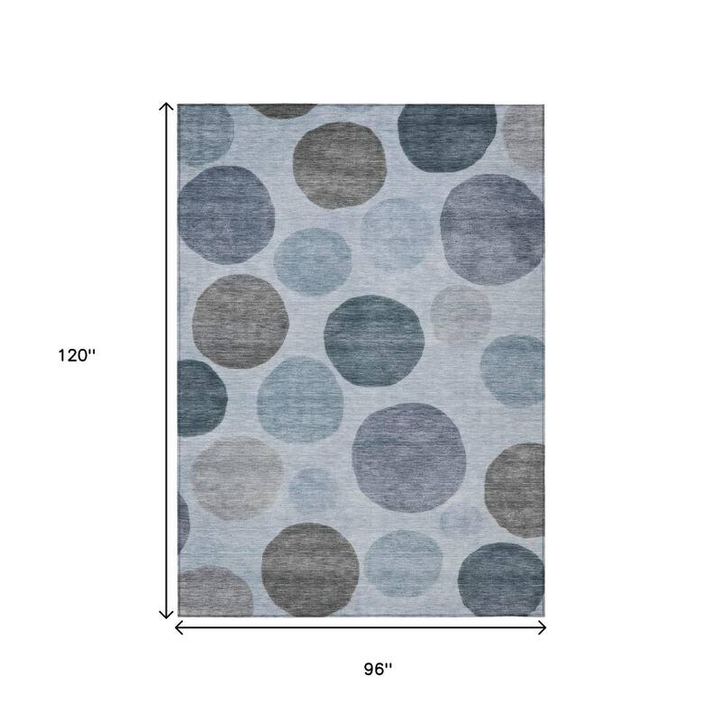 HomeRoots Geometric Transitional Rectangle Outdoor Rug
