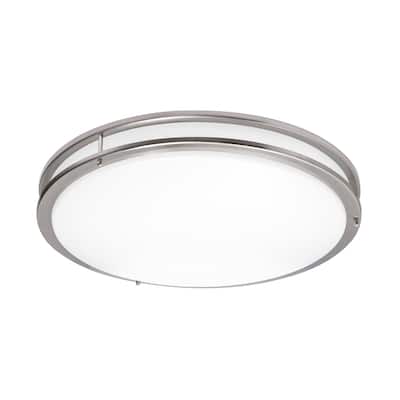 AFX CAF24L5AJUD-BB Carlisle 24" Wide LED Flush Mount Bowl Ceiling