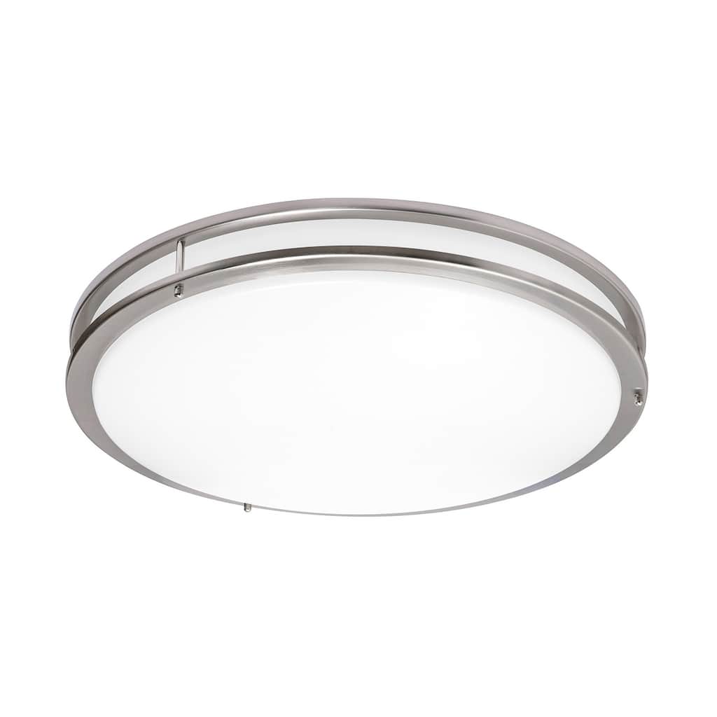AFX CAF24L5AJUD-BB Carlisle 24" Wide LED Flush Mount Bowl Ceiling