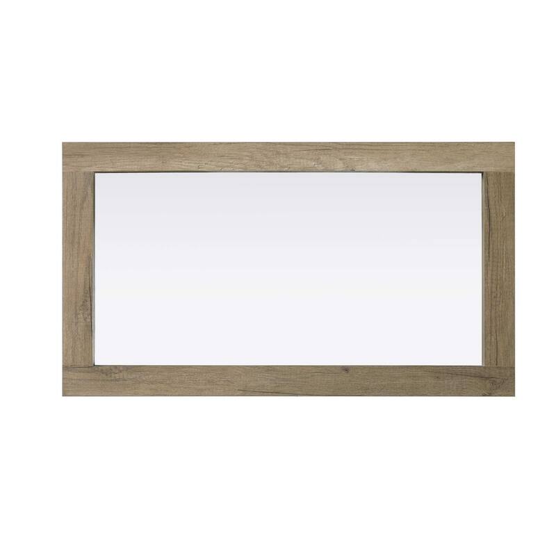 Solene Wooden Rectangle Mirror