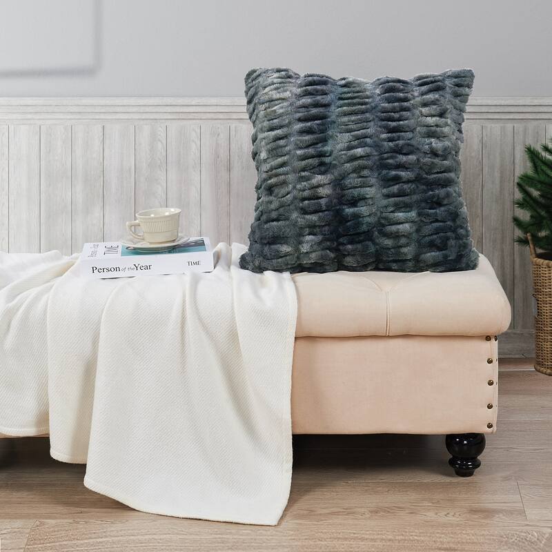 Serenta Shar Pei FauxFur 2 Piece Pillow Shell Set, NO INSERT