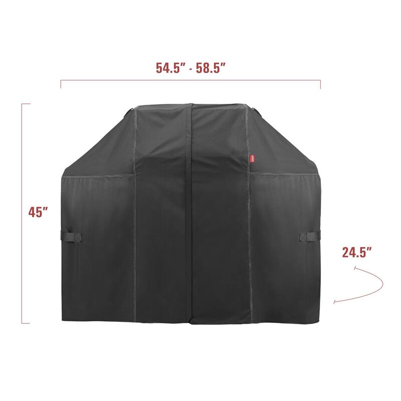 Coleman Revolution Heavy-Duty Cover for 3 and 4-Burner BBQ Grills, Black - N/A