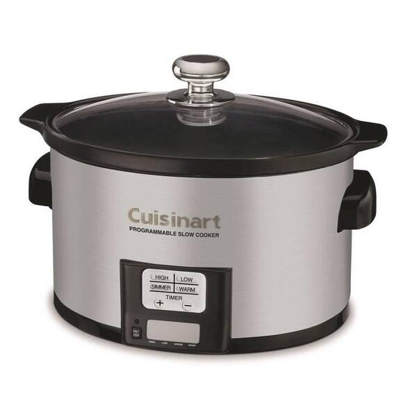 6 Qt. Black Slow Cooker with Touchpad Controls and Keep Warm Setting 6 Qt. Black Slow Cooker with Touchpad Controls and Keep Warm Setting