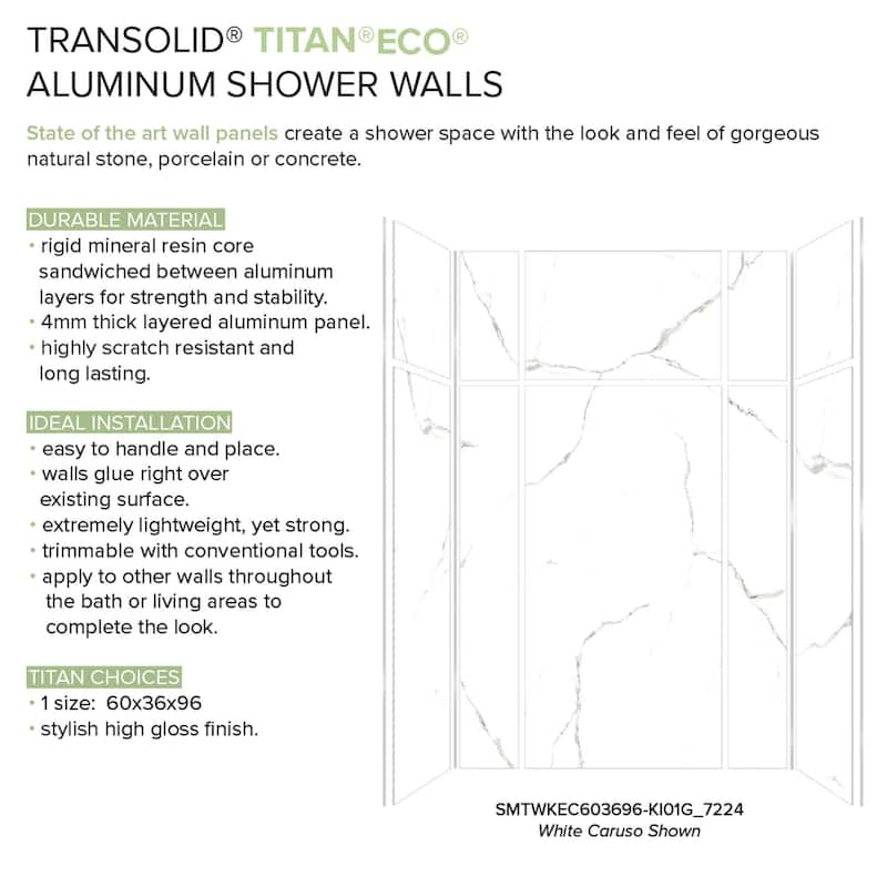 Transolid TRS_TWWCSK603296 Titan 96" High x 60" Wide x 32" Deep Pivot