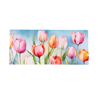 22 in. x 10 in. Tulip Fields Sassafras Switch Mat