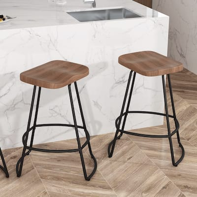 Bar stools set of 2 Counter Height Chairs Bar Stools 26 Inches