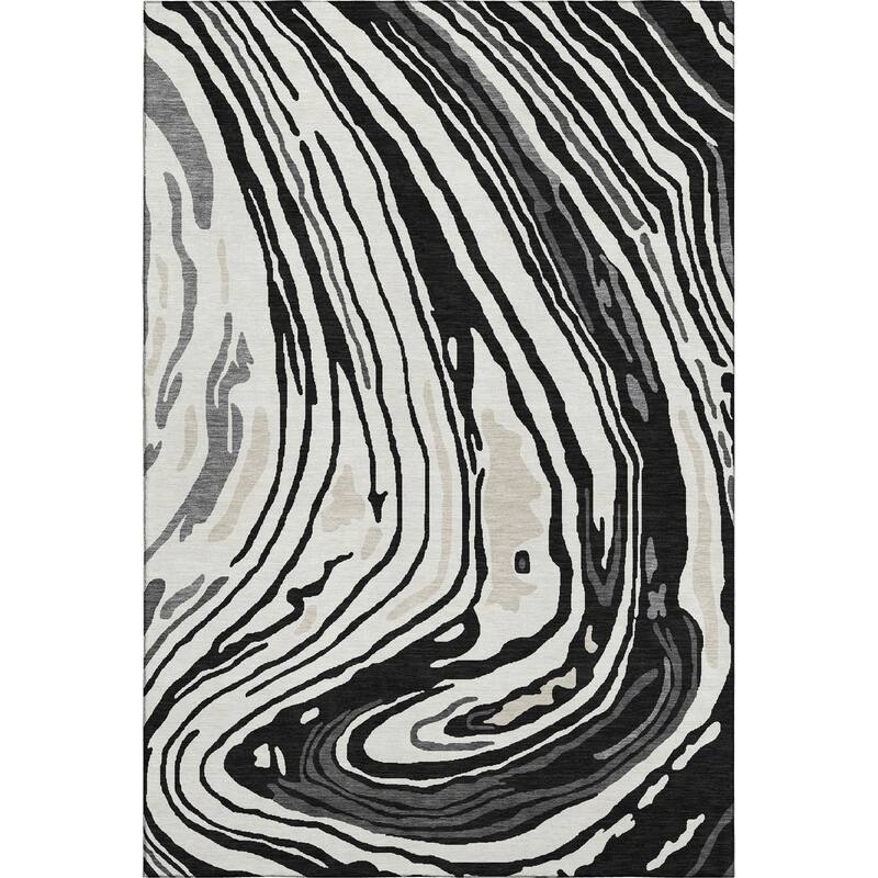 Premium Washable Super Soft Abstract Contemporary Mayfield Rug