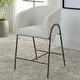 preview thumbnail 6 of 5, Uttermost Jacobsen Gray 27" Counter Stool - 23"W x 39"H x 23"D
