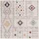 preview thumbnail 11 of 15, SAFAVIEH Adirondack Teresa Vintage Boho Oriental Rug 6' Square - Light Grey/Aqua - Square