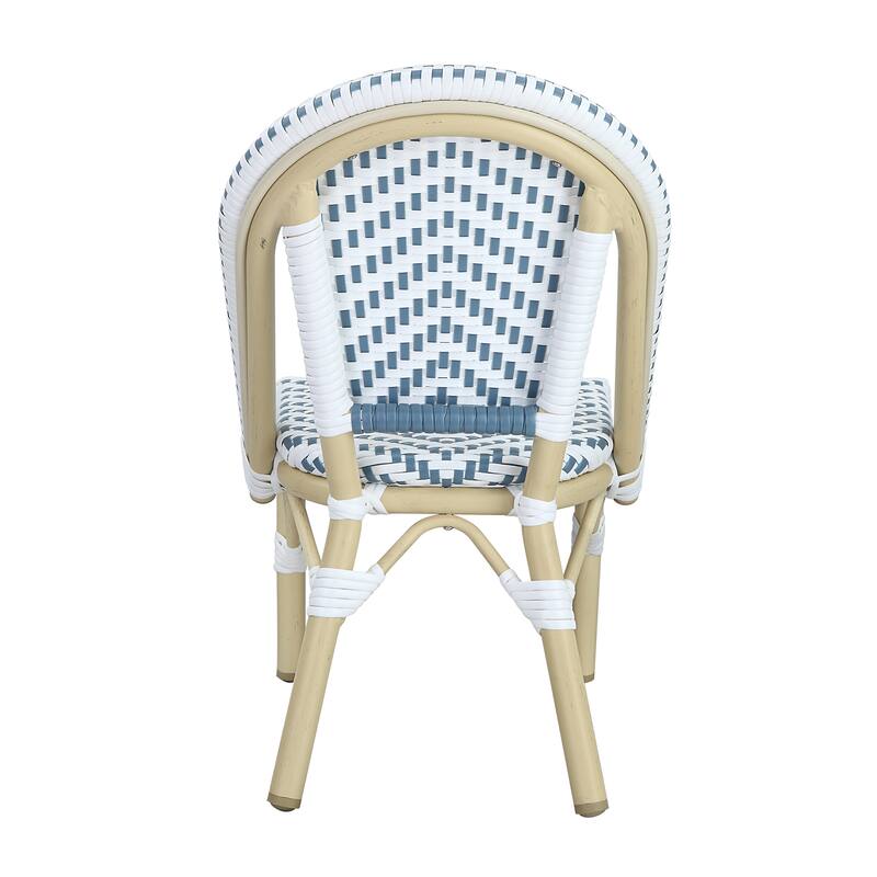 Contemporary Aluminum 3-piece Kid's Patio Outdoor Table and Chair Set by Furniture of America