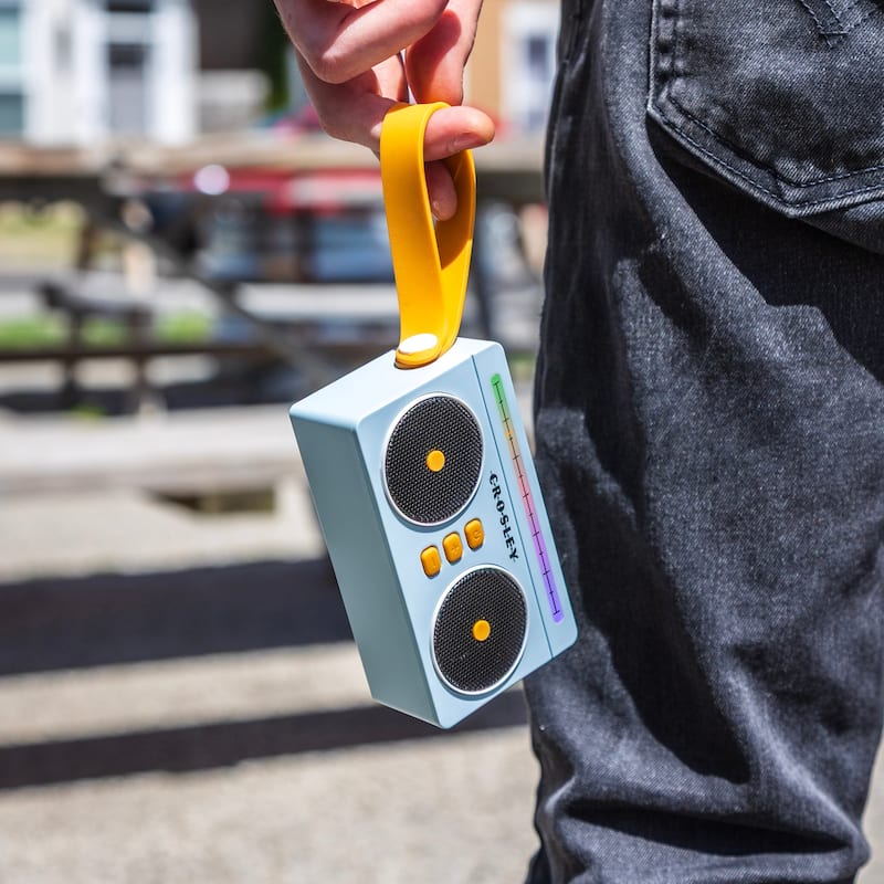 Crosley Mini Boombox Portable Bluetooth Speaker