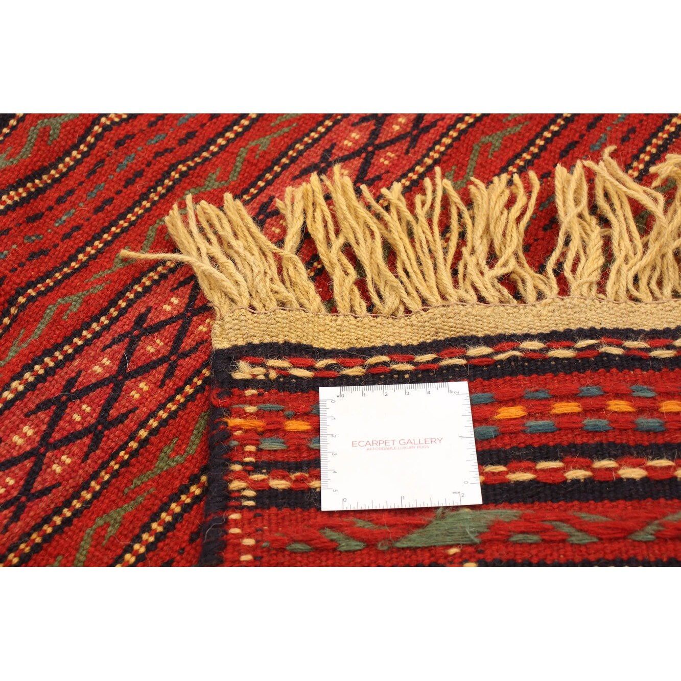 eCarpet Gallery Large Area Rug for Living Room 332785 Hand-Knotted Wool Rug Bedroom Ottoman Kashkoli Flat-Weaves & Kilims Red Tapestry Kilim 6'3 x 9'6 eCarpet Gallery Large Area Rug for Living Room 332785 Hand-Knotted Wool Rug Bedroom Ottoman Kashkoli Flat-Weaves & Kilims Red Tapestry Kilim 6'3 x 9'6