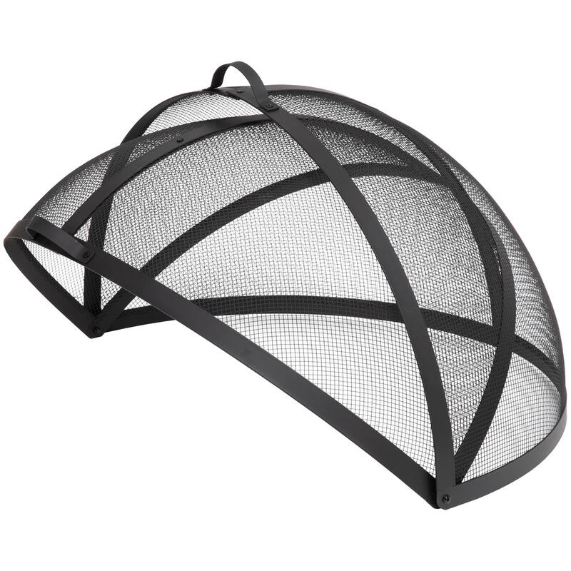 40 inch Round Steel Spark Screen - 40"L x 40"W