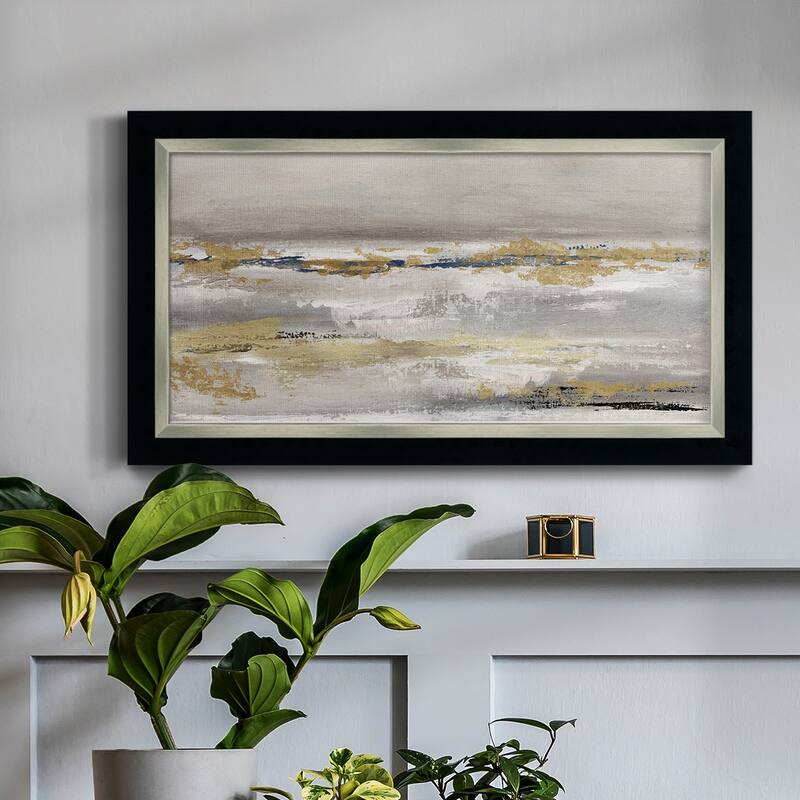 Golden Fog Premium Framed Canvas- Ready to Hang