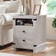 Option Antique Brushed White