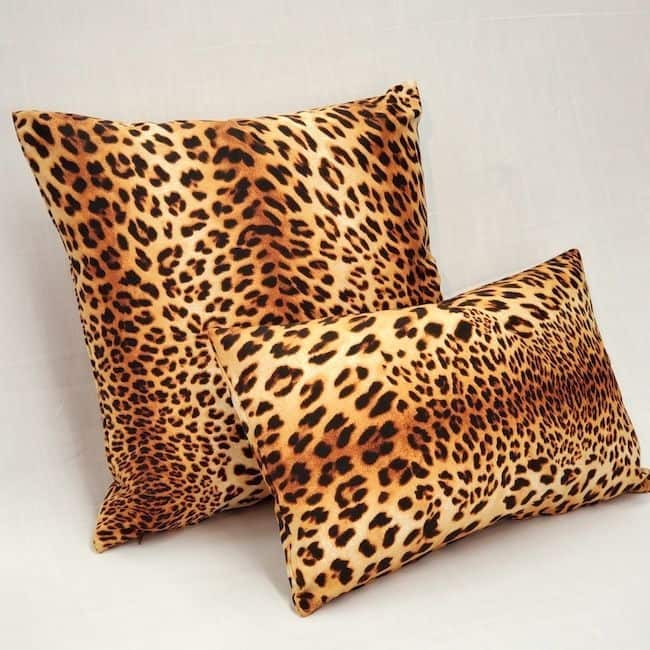 Kitsui Leopard Throw Pillow