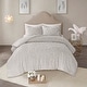 preview thumbnail 20 of 29, Madison Park Virginia Tufted Cotton Chenille Medallion Duvet Cover Set