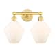 Option Cased Matte White / Satin Gold