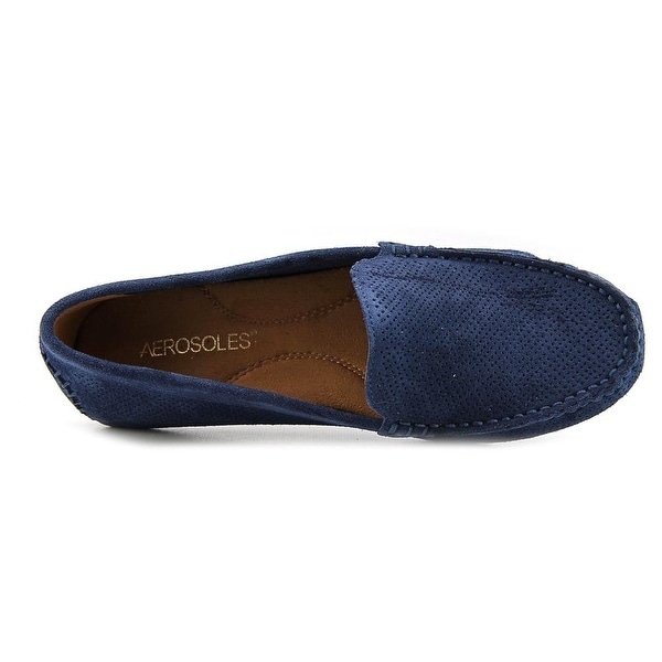 aerosoles suede loafers