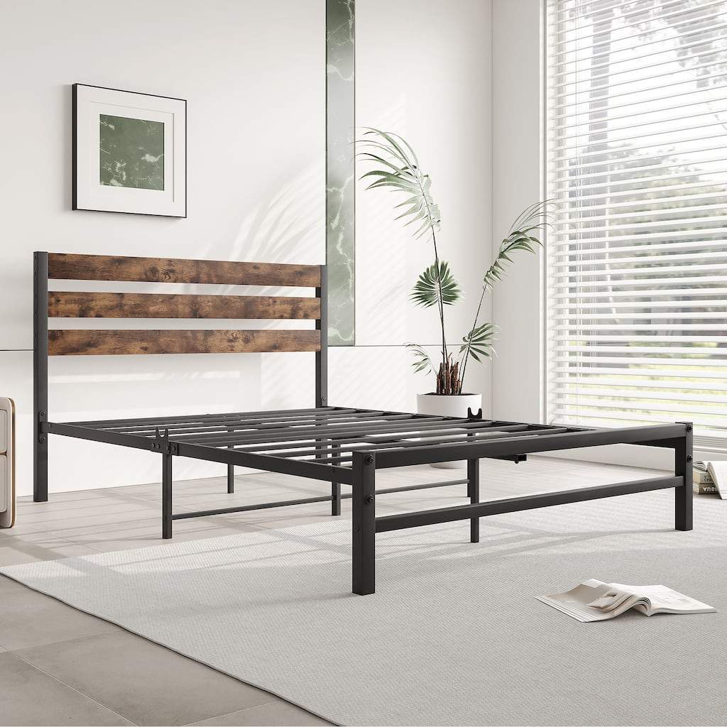 Full Size Platform Bed Frame