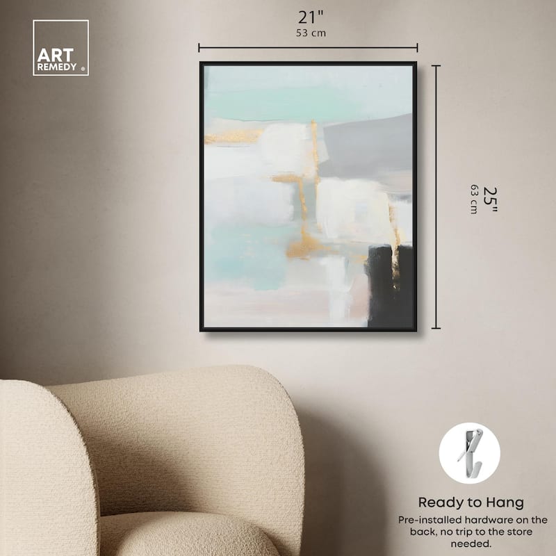 Pale Radiance II Canvas by Art Remedy