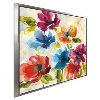 "Color My World I" by Carol Robinson Print on Floating Canvas