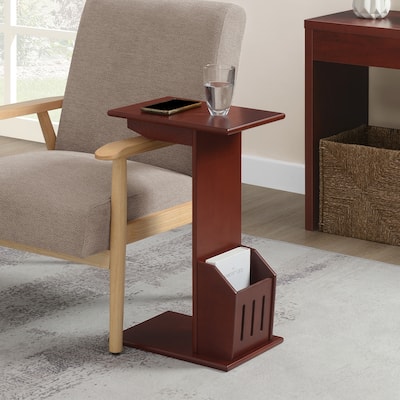 Convenience Concepts Designs2Go Abby C End Table with Magazine Holder
