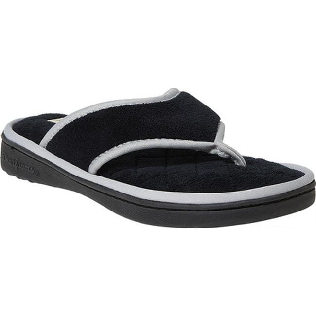terry cloth thong slippers