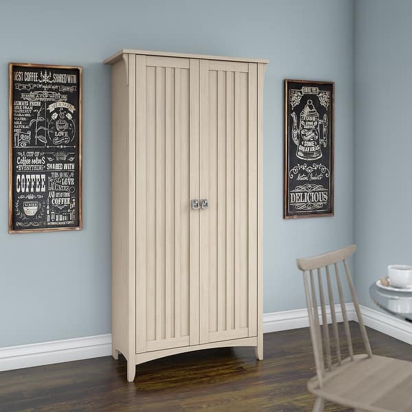 Shop The Gray Barn Lowbridge Kitchen Pantry Cabinet With Doors Overstock 29205568