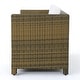 preview thumbnail 30 of 80, Puerta Outdoor 4-piece Patio Chat Set by Christopher Knight Home