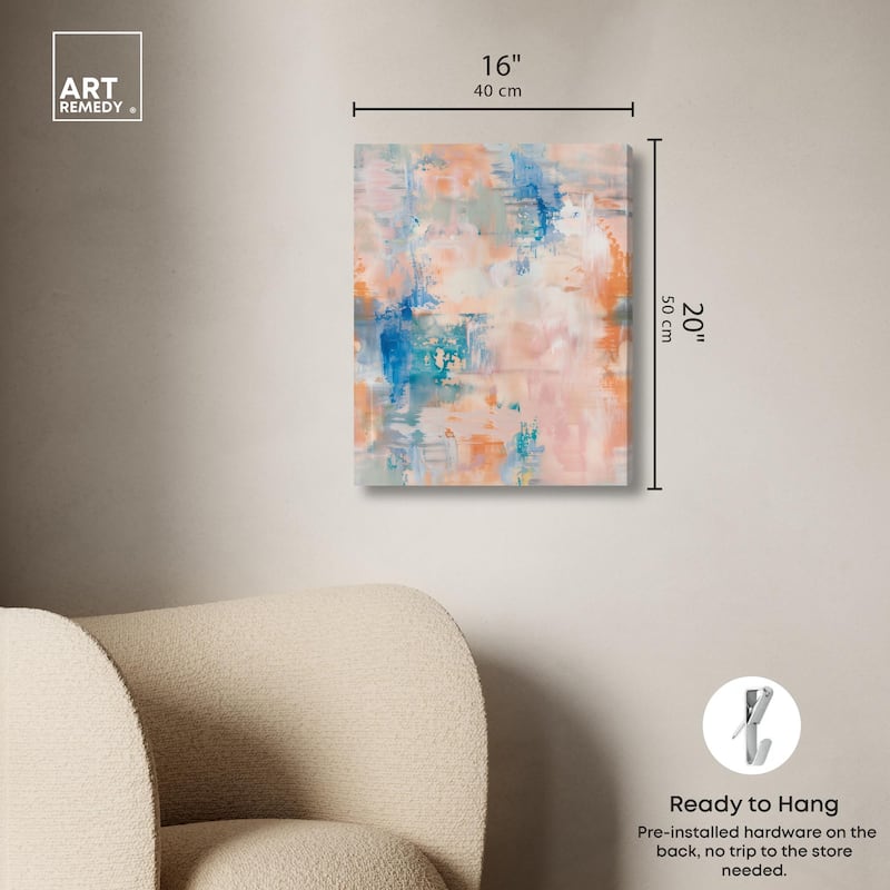 Kaleido Vortex I Canvas by Art Remedy, Gallery Wrapped