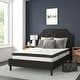 preview thumbnail 100 of 121, Tufted Platform Bed with 10 Inch Pocket Spring Mattress Black - Full