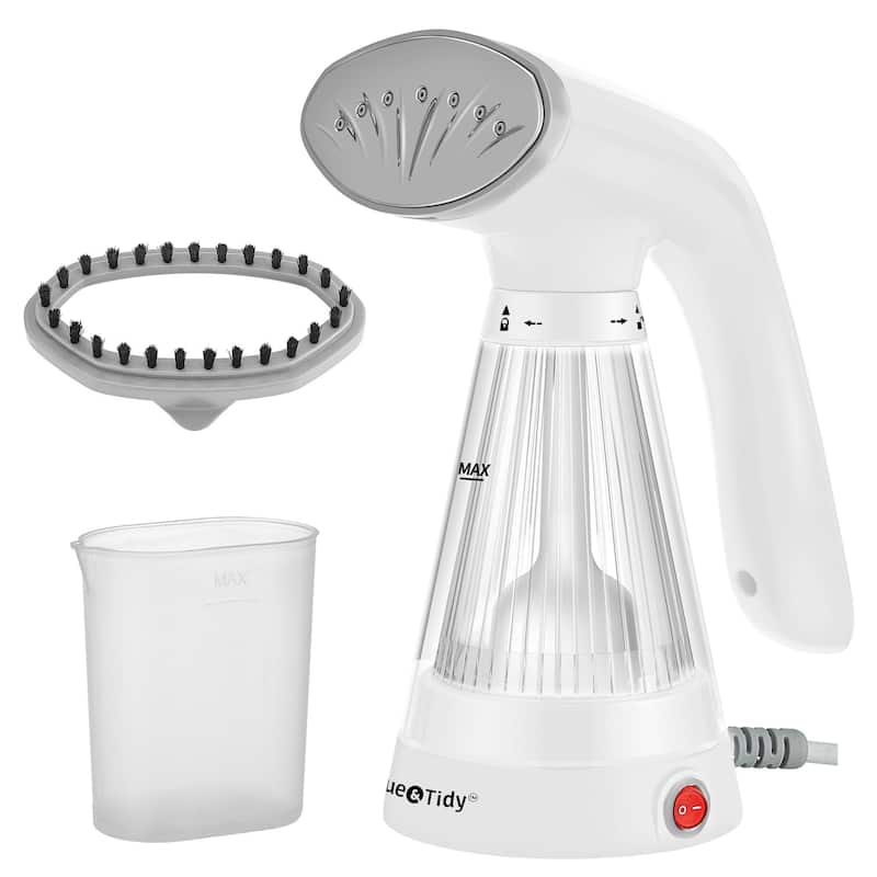 True & Tidy Hand Held Garment Steamer, White