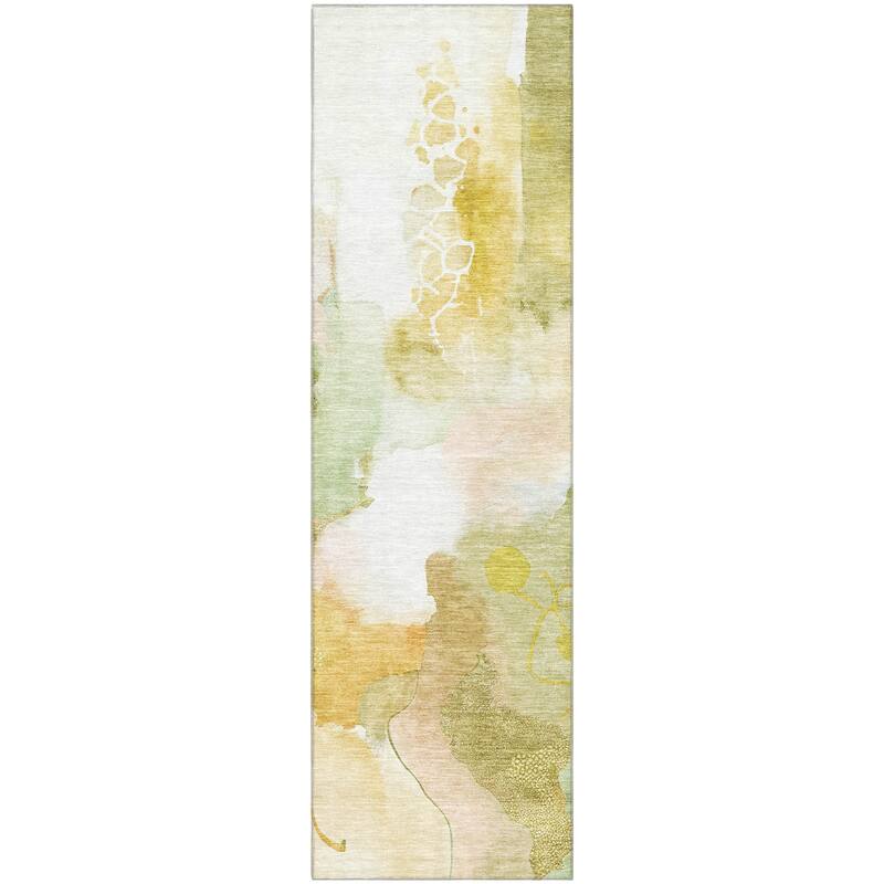 Premium Washable Super Soft Abstract Contemporary Mayfield Rug