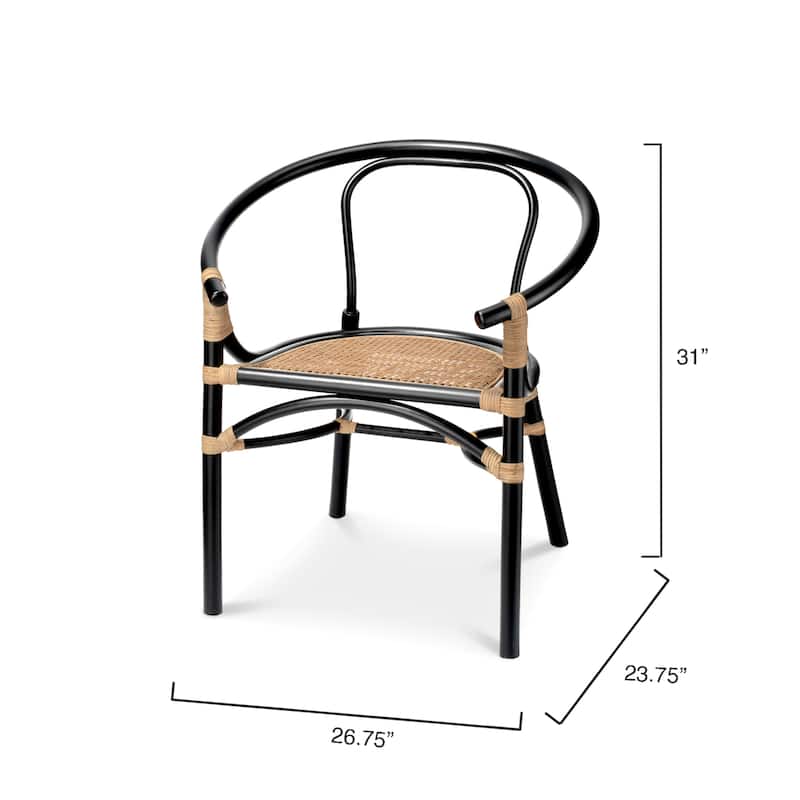 Alden Décor Rio Rattan Chair