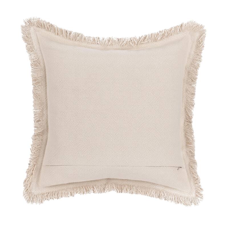 Villa by Classic Home Agatha 22" Linen Blend Throw Pillow