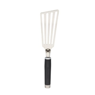 Paletta Flessibile KitchenAid Gourmet In Acciaio Inox 18/8 - Antiurto, Manico Ergonomico, Lavabile In Lavastoviglie, Nero