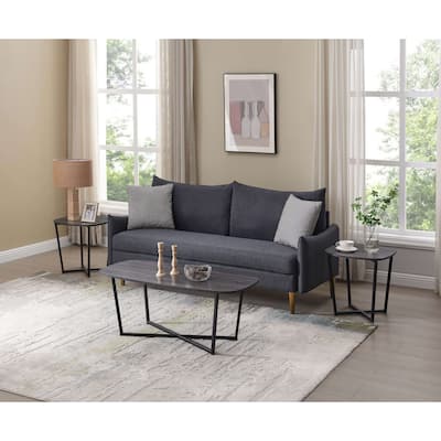 3 Piece Occasional Table Set - Coffee Table and 2 End Side Tables