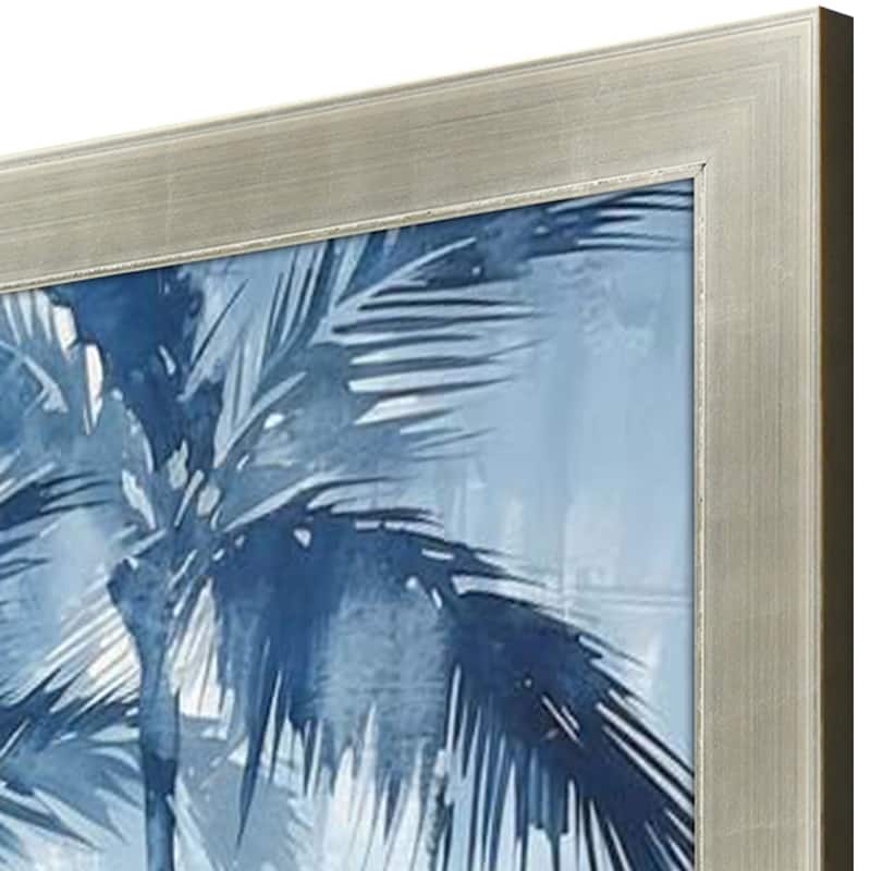 Indigo Paradise II Framed Art Giclee Under Glass